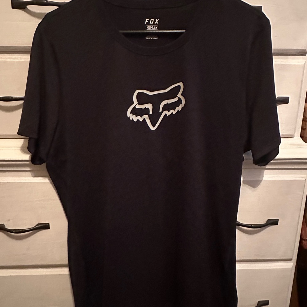 Fox Ripley women’s Black Tee with Logo